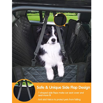 NZONPET Waterproof Dog Car Seat Cover for All Vehicles