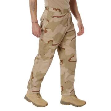 Rothco Tactical BDU Pants - Durable Camo Style for All