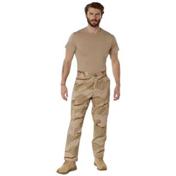 Rothco Tactical BDU Pants - Durable Camo Style for All