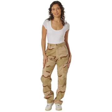 Rothco Tactical BDU Pants - Durable Camo Style for All