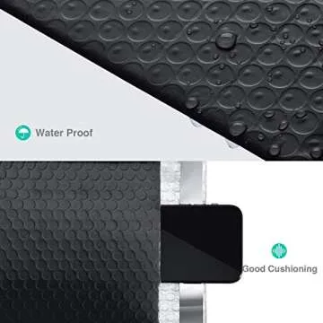 GSSUSA Bubble Mailers 6x10" for Secure Shipping Solutions