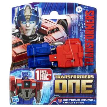 Transformers One Cog Changer Optimus Prime Action Figure