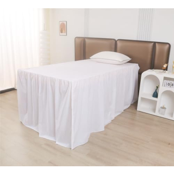 Stylish Dorm Bed Skirt Twin XL - Easy Care Microfiber