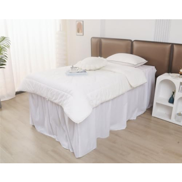 Stylish Dorm Bed Skirt Twin XL - Easy Care Microfiber