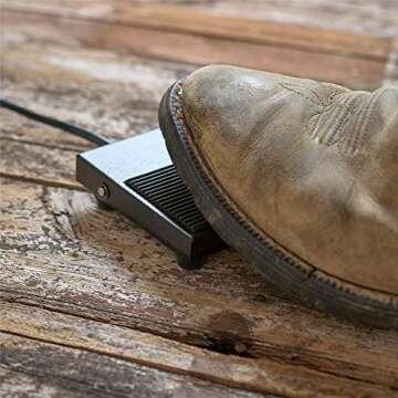 LEM Products Meat Grinder Foot Switch, Black