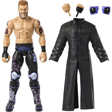 Mattel WWE Edge Elite Collection Action Figure - Iconic Accessories & Life-like Detail