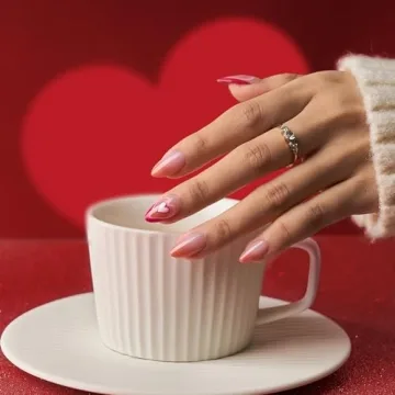 BTArtbox XCOATTIPS Natural Nail Tips Soft Gel Press Ons