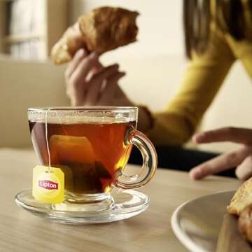 Lipton Black Tea Bags, Hot or Iced, Black tea with Caffeine, 400 Total Bags (200ct - Pack of 2)