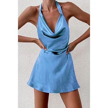 Elegant Satin Mini Dress for Chic Nights Out