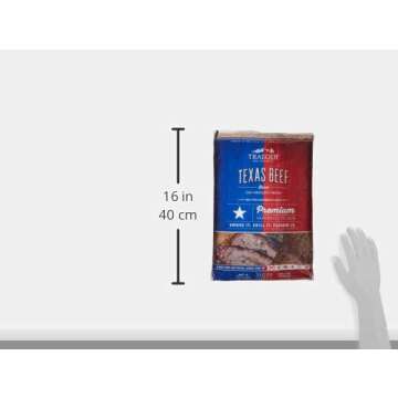 Traeger Texas Beef Blend 100% Natural Hardwood Pellets 20 lb