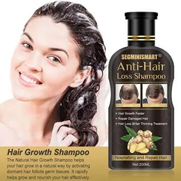 Ginger Hair Care Shampoo for Faster Hair Growth