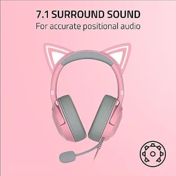 Razer Kraken Kitty V2: RGB Ears & Surround Sound