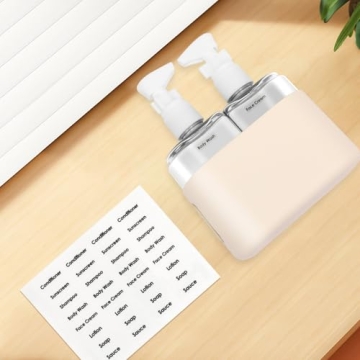 Skycase Travel Bottles Leak Proof TSA Approved Toiletries