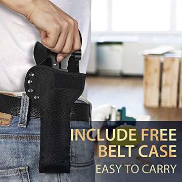 Men Women Gifts Multitool Hatchet Camping Essentials Survival Multi Tool 14-in-1 Fathers Day Brithday Gift for Dad Him Son Her Hiking Backpacking Gear Axe Hammer Saw