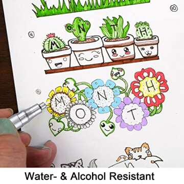 Dyvicl Micro-Pen Fineliners Set for Artists - 9 Pack