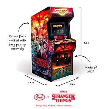 Genuine Fred Stranger Things Arcade Desk Caddy