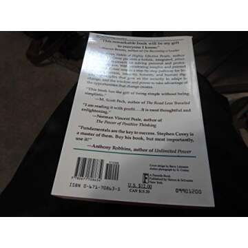 By Stephen R. Covey: The 7 Habits Of Highly Effective People: Powerful Lessons In Personal Change