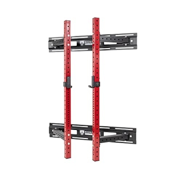 Signature Fitness Folding Power Cage for Space-Saving Home Gym