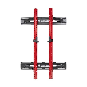 Signature Fitness Folding Power Cage for Space-Saving Home Gym