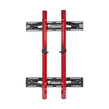 Signature Fitness Folding Power Cage for Space-Saving Home Gym