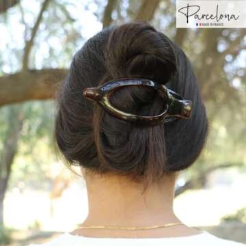 Stylish Parcelona French Hair Clip for Quick Styling