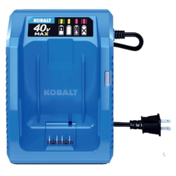 Kobalt 40-Volt Max Li-ion Rapid Quick Charger Gen3 with Dual Charging Capability
