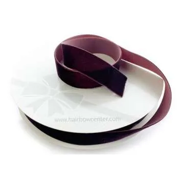 Burgundy Velvet Ribbon 1" x 25 Yards for Crafting