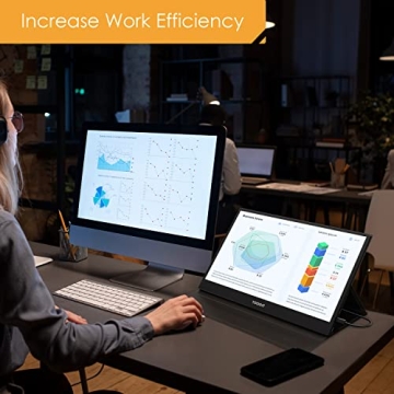 Yodoit Portable Laptop Monitor - Enhance Productivity