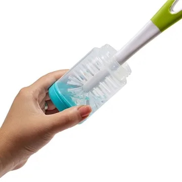 Boon Trip Portable Baby Bottle Drying Rack and Cleaner Kit