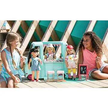 Our Generation Dolls Sweet Stop Ice Cream Truck for Dolls, 18"