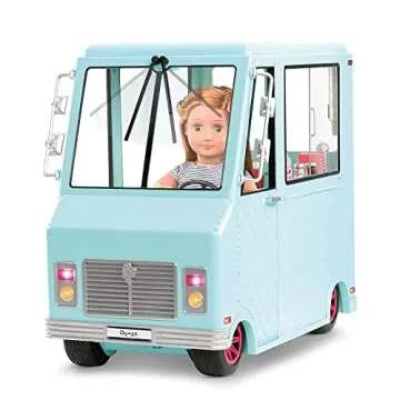 Our Generation Dolls Sweet Stop Ice Cream Truck for Dolls, 18"