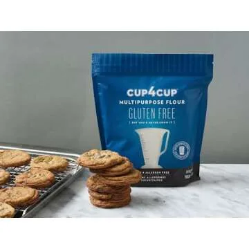 Cup4Cup Multipurpose Flour, 3 Pounds, Certified Gluten Free, Dairy Free Flour, 1:1 All Purpose Flour Substitution, Non-GMO, Kosher, Made in the USA