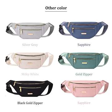 Fashionable Baby Pink Fanny Pack for Men and Women