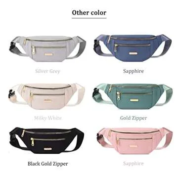 Fashionable Baby Pink Fanny Pack for Men and Women