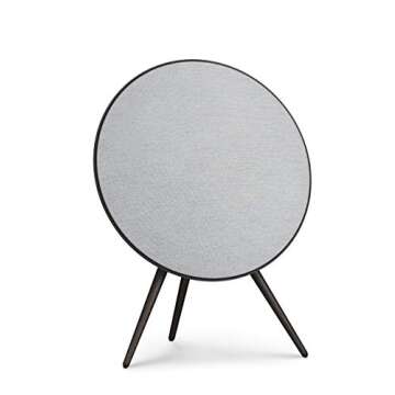 Bang & Olufsen Beoplay A9 4th Gen Wireless Multiroom Speaker, Anthracite with Dark Oak Legs