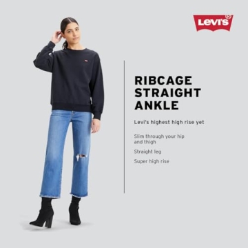 Levi's Women's High Rise Ribcage Jeans for Comfort and Style