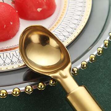 Berglander Gold Ice Cream Scoop - Durable & Elegant