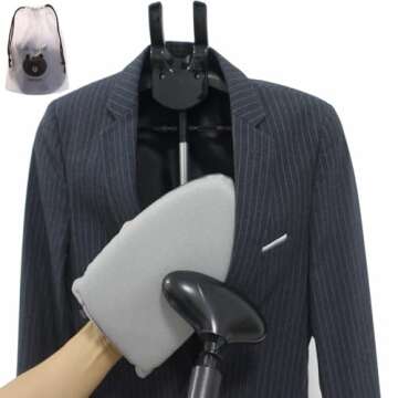 Efficient Garment Steamer Gloves & Rack Set - TONINT