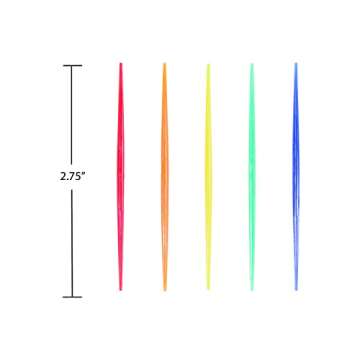 Creative Converting 300 Count Assorted Plastic Picks - Perfect for Every Occasion!