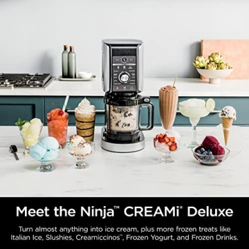 Ninja NC501 CREAMi Deluxe Ice Cream Maker - Renewed