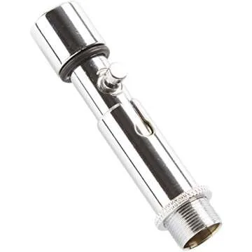 On-Stage QK-2C Chrome Quick-Release Microphone Adapter