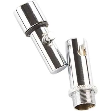 On-Stage QK-2C Chrome Quick-Release Microphone Adapter