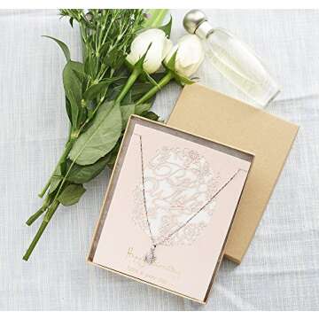 MESHA 42PC Jewelry Gift Boxes with Lids, Kraft Jewelry Box 6x5x1, Cotton Filled Brown Jewelry Boxes, Necklace Gift Box, Bracelet Gift Box, Bulk Jewelry Boxes for Shipping, Small Business, Accessories