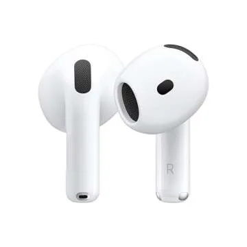 Apple AirPods 4 Wireless Earbuds, Bluetooth Headphones, with Active Noise Cancellation, Adaptive Aud...