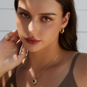 Gorgeous 14K Gold Plated Huggie Earrings for Women