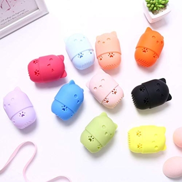 TEOYALL Silicone Makeup Sponge Holder - Travel-Friendly Case
