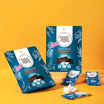Keto Dark Chocolate Coconut Bark - Sugar Free & Delicious