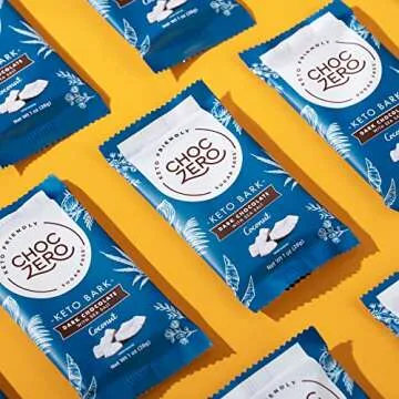Keto Dark Chocolate Coconut Bark - Sugar Free & Delicious