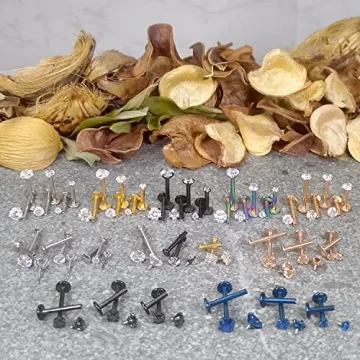 BodyJ4You 16G Studs for Cartilage Bump Care