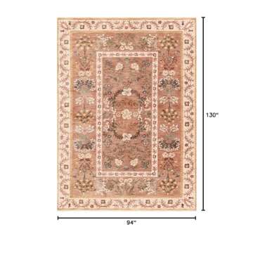 Loloi Rifle Paper Co. x Kismet Camel 7'-10" x 10'-10" Area Rug